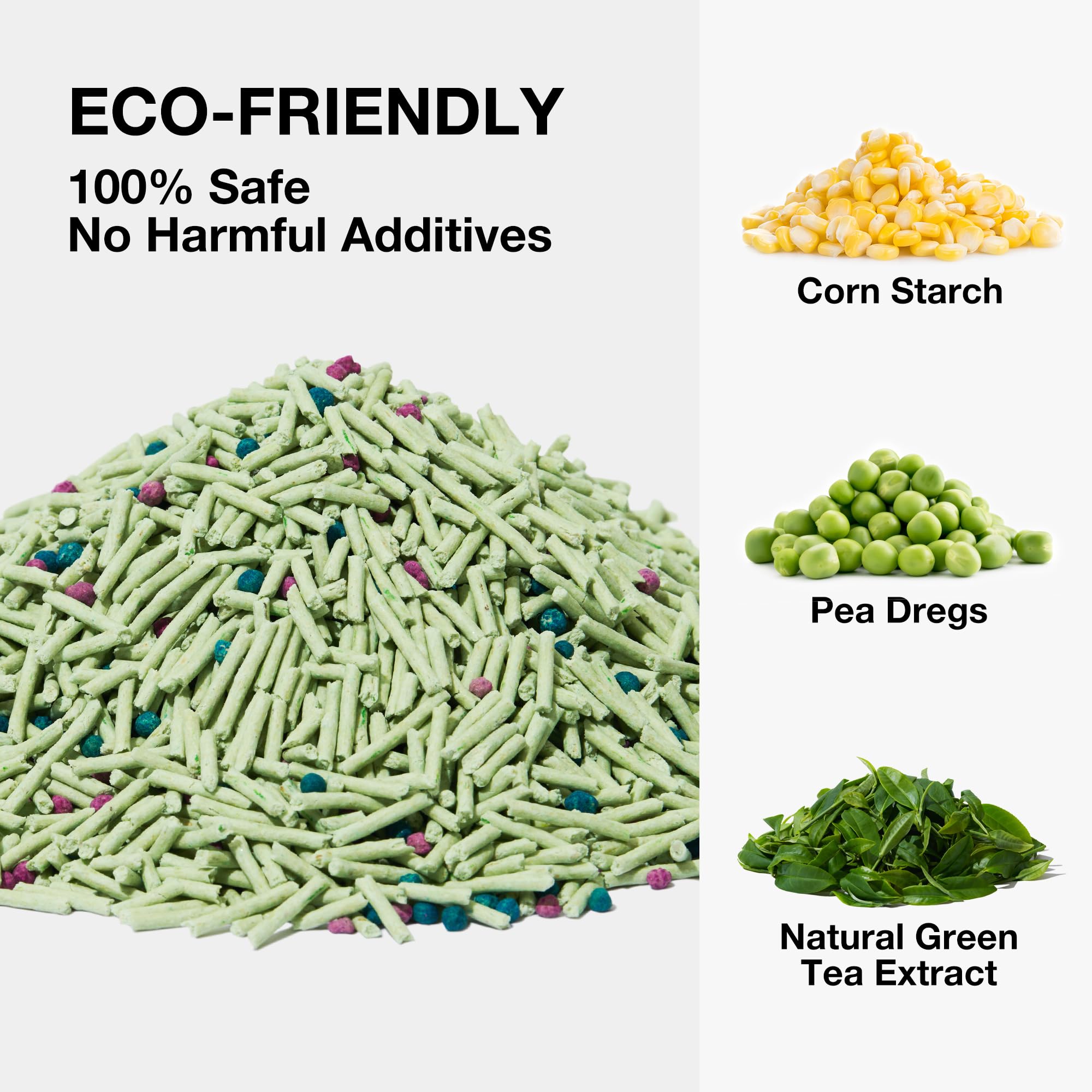 Opción ecoamigable: arena de tofu VETRESKA