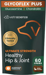 VetriScience Ultimate Strength articulaciones saludables, masticables para movilidad diaria del perro.