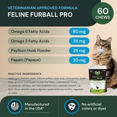 Fórmula VetriScience para piel y pelo de gatos, mejor brillo y suavidad.