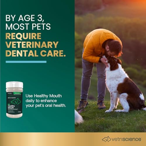 Envase doble de VetriScience Healthy Mouth facilita el cuidado oral diario