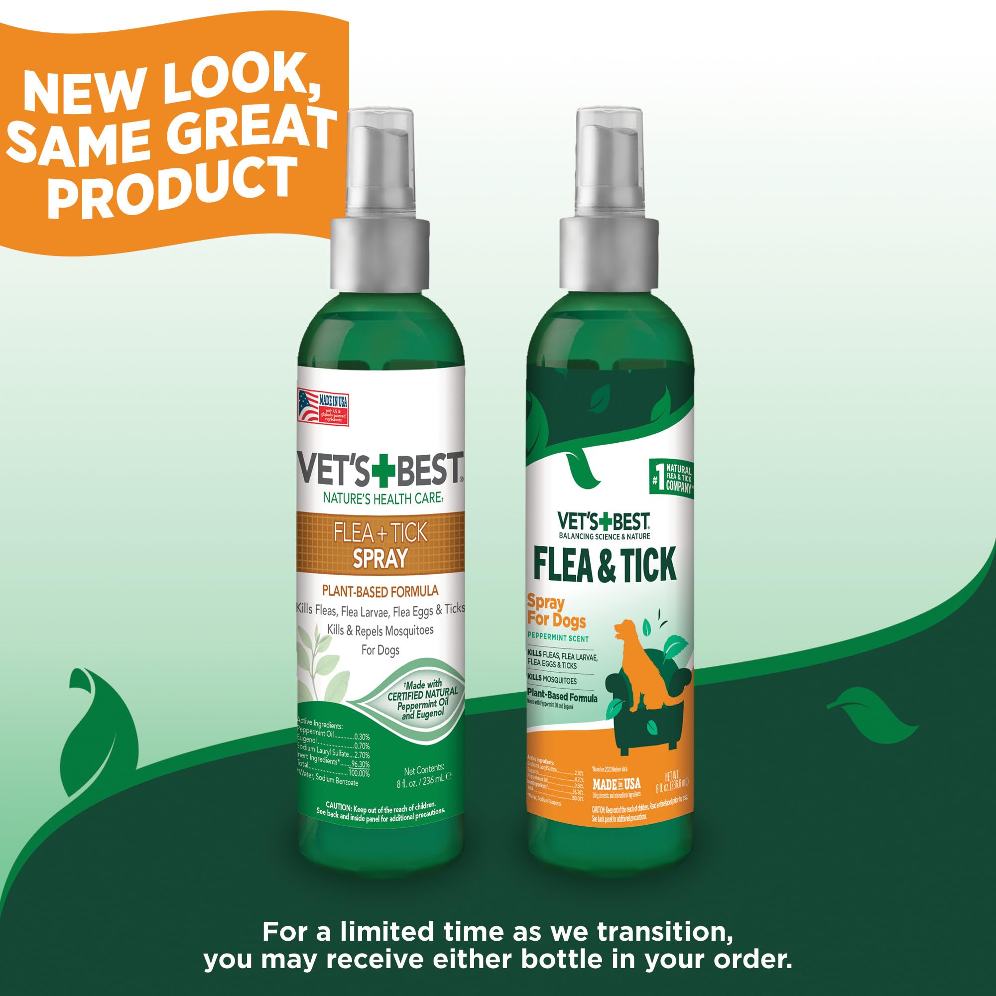 Vet's Best aceites esenciales clavo y menta para el cuidado natural
