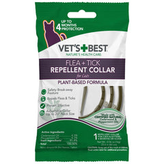 Collar Vet's Best para gatos con ajuste de 20 pulgadas, cómodo