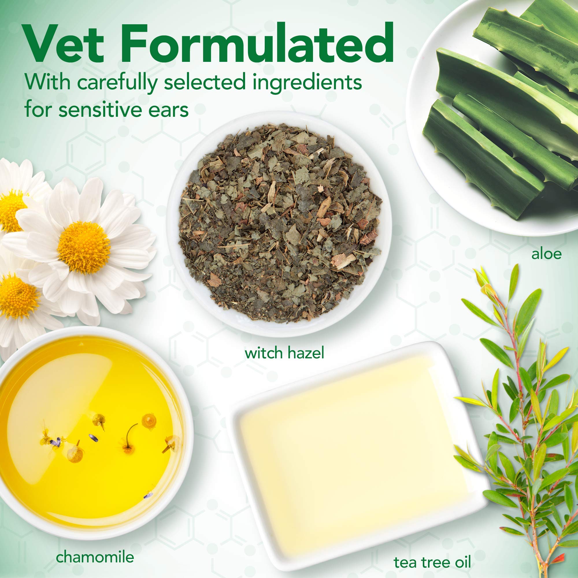 Vet's Best Dry Ear Relief: crema que se transforma en polvo al secar.