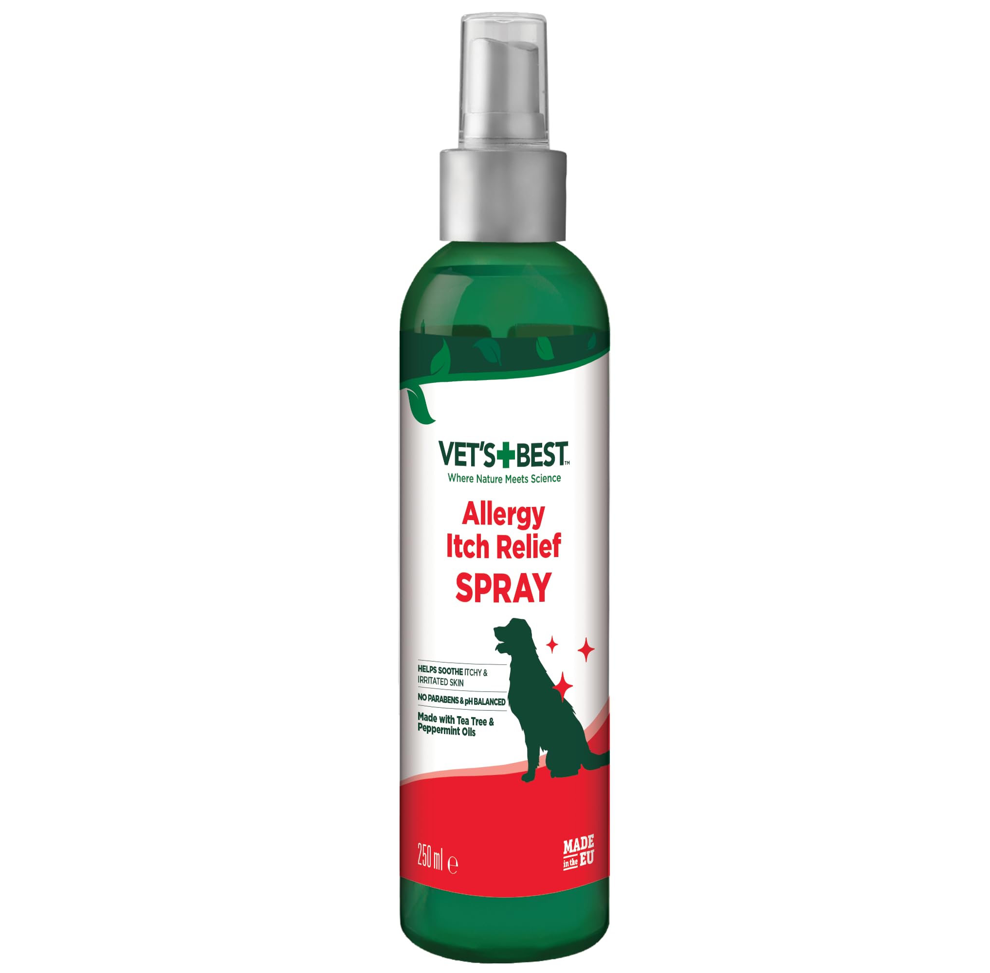 Vets Best spray alivio picor para perros, alivio de alergias.