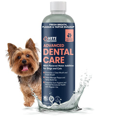 Vets Preferred aliento-perro-refrescante: aliento más fresco al beber agua.