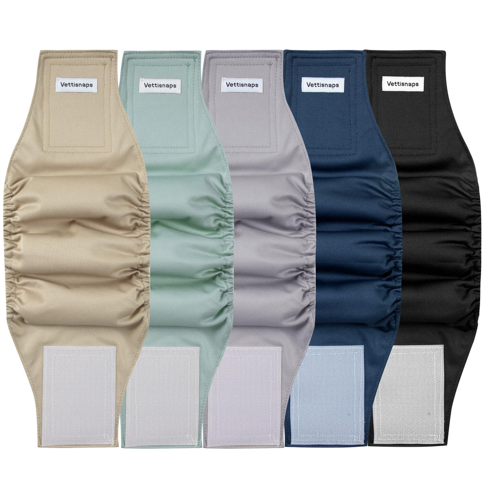 Pañales Vettisnaps talla S con ajuste perfecto para perros pequeños