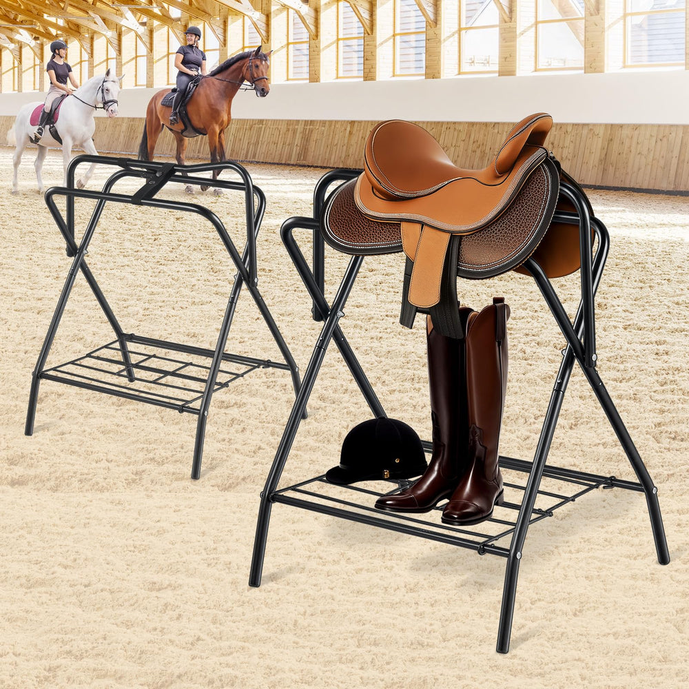 VEVOR caballete resistente para monturas inglesas y western.