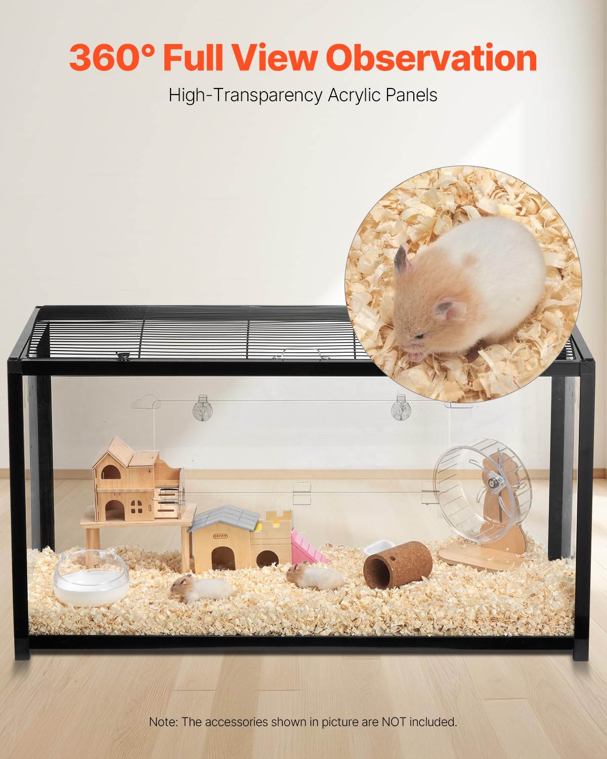 VEVOR jaula hamster ensamblaje facil para instalación rápida