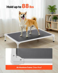 Superficie de descanso de 1065 por 760 mm para perros medianos