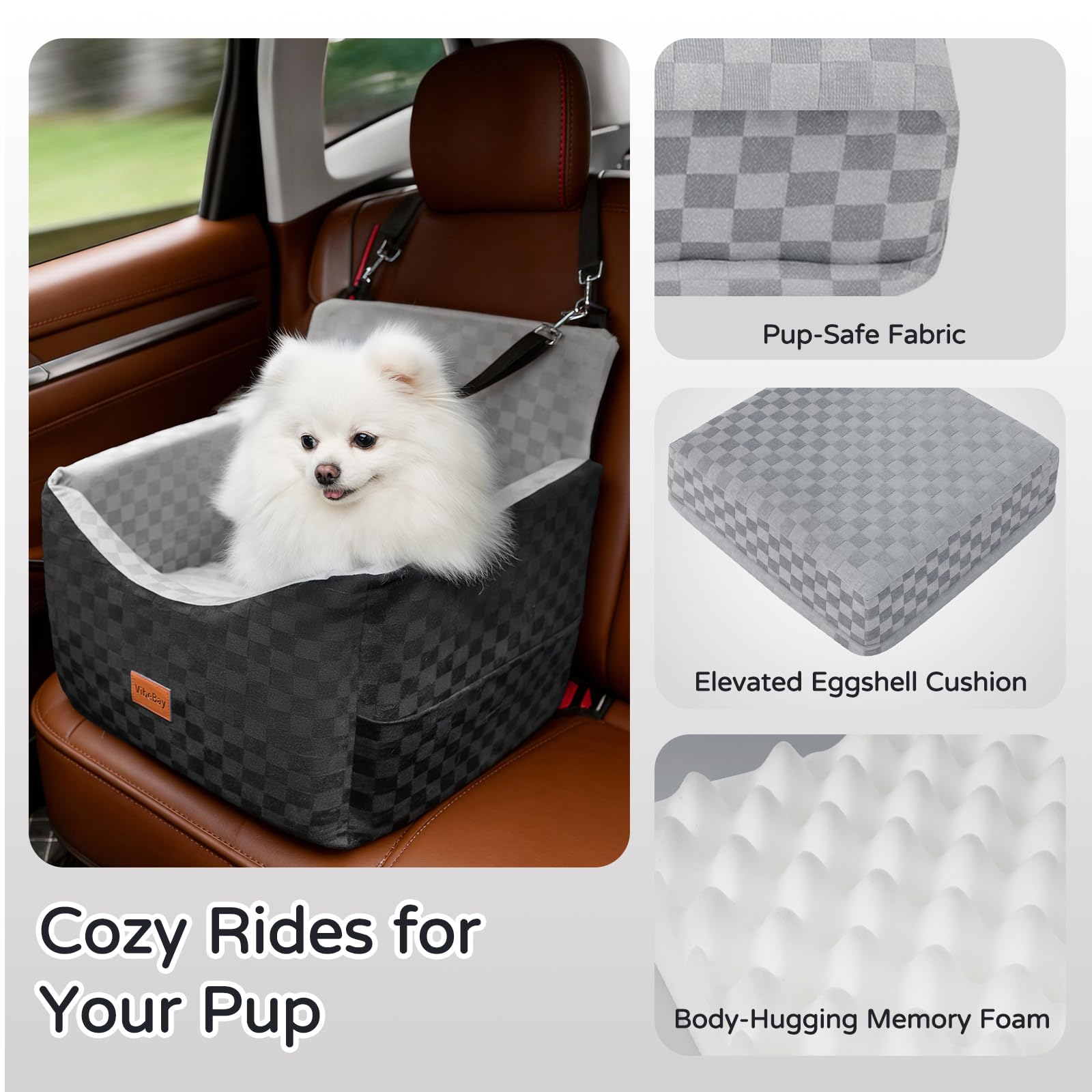 VibeBay funda lavable y duradera, fácil de limpiar.