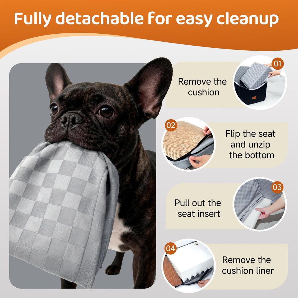 VibeBay uso versátil: asiento y cama para mascotas.