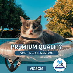 Collar VICSOM impermeable para uso en agua.