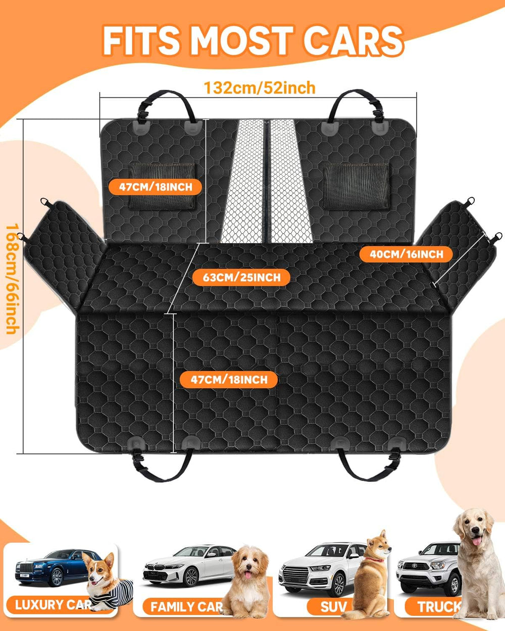 Ventana de malla transpirable de Victoper para mejor visibilidad