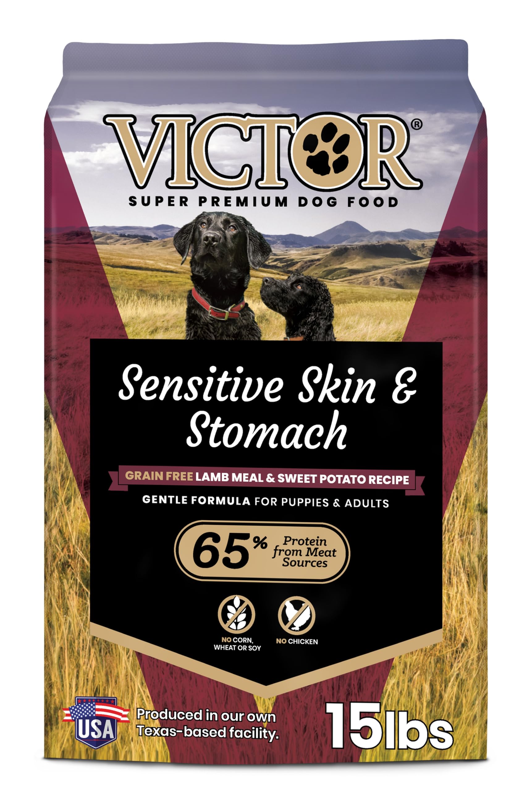 VICTOR croquetas para perros sensibles, piel saludable y estómago suave