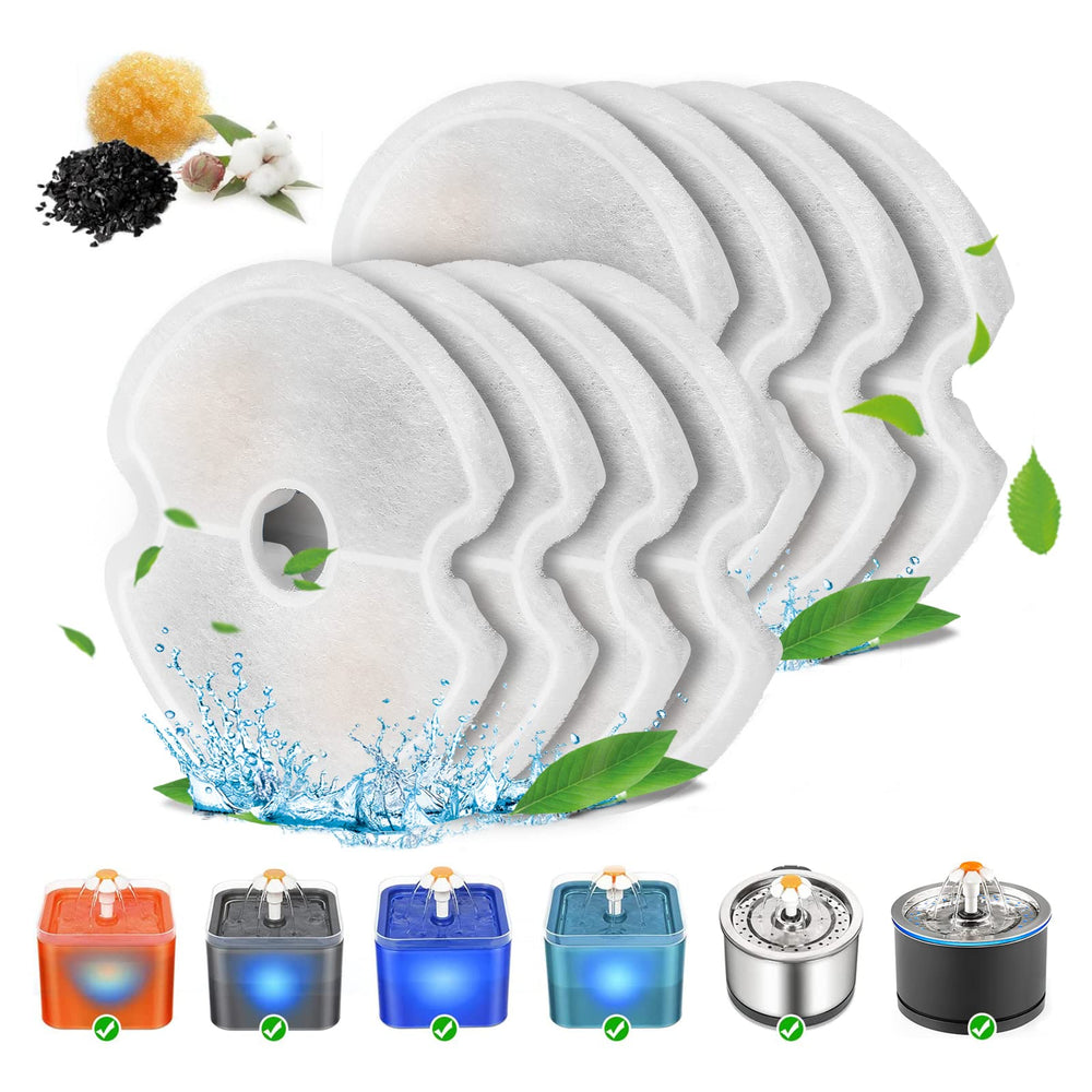 Fuente VinDox para gatos con capacidad de 2,5 L para agua fresca continua.