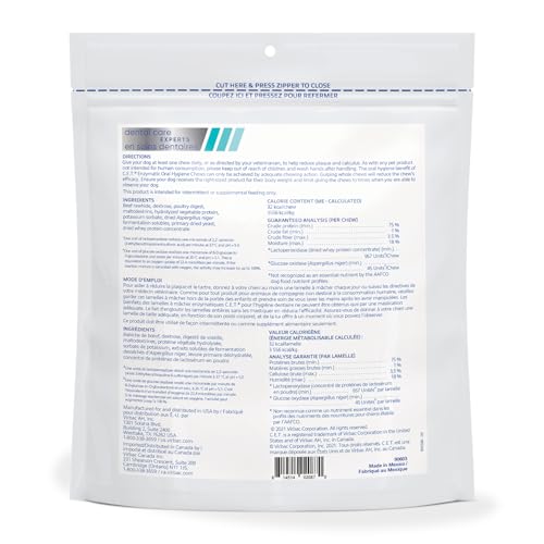 Virbac C.E.T. sistema dual de enzimas, cuidado dental diario para perros pequeños.