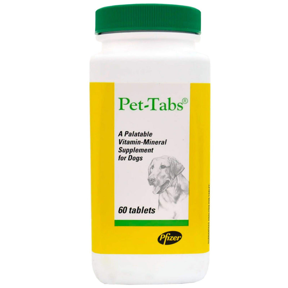 Virbac Pet Tabs Fórmula Original, tabletas masticables para perros, apoyo diario a vitaminas y pelaje saludable