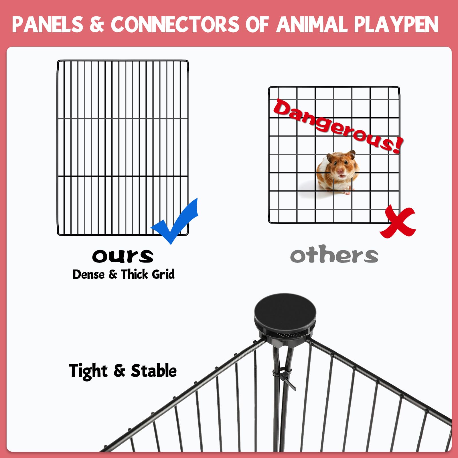 VISCOO juego de paneles: uso interior y exterior cómodo