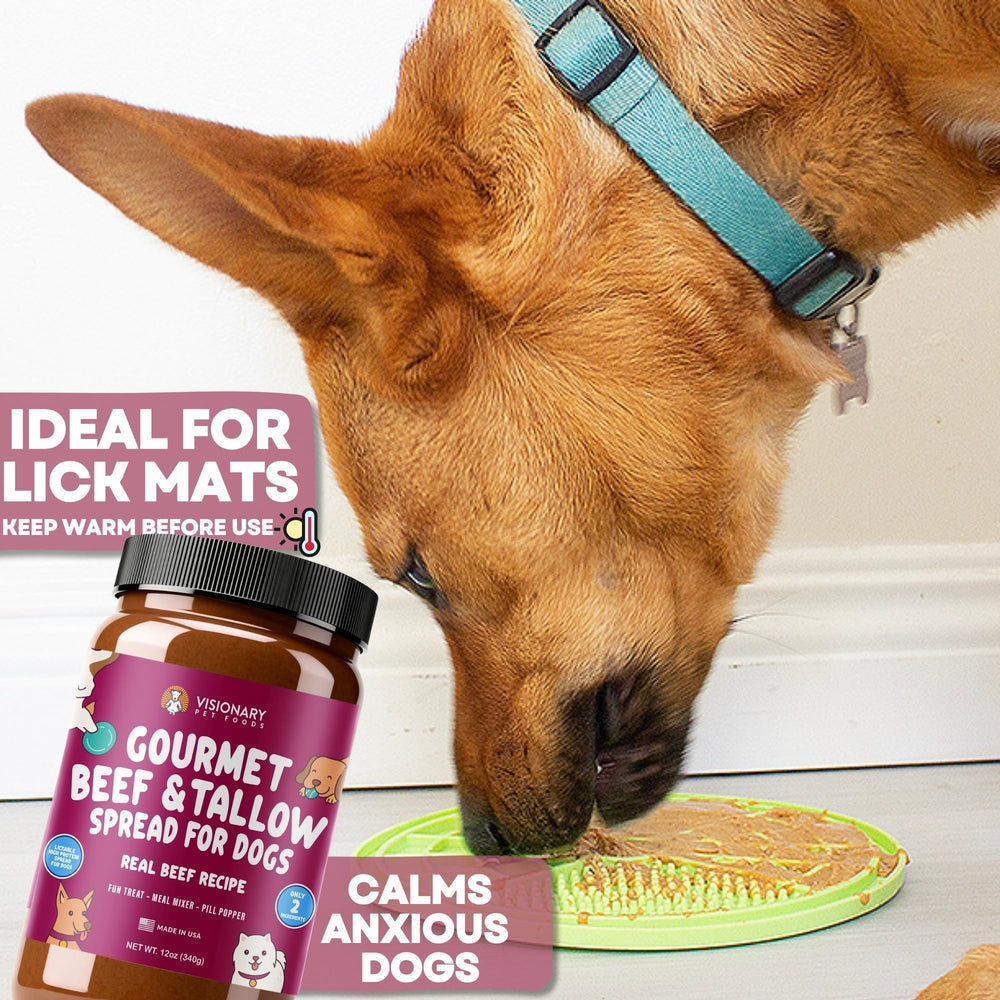 Topper de carne para comida diaria con Visionary Pet Foods Meat Spread.