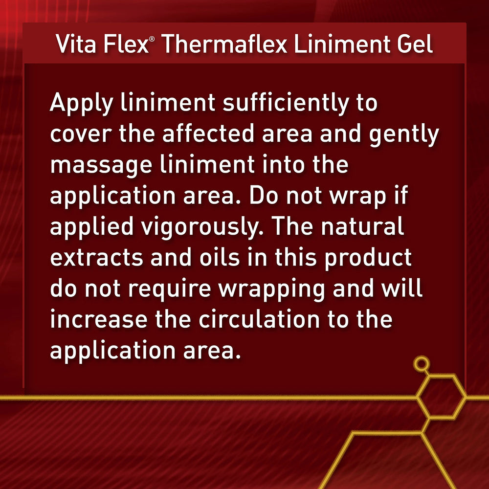 Vita Flex Thermaflex Gel estimula la circulación para sensación de calor suave