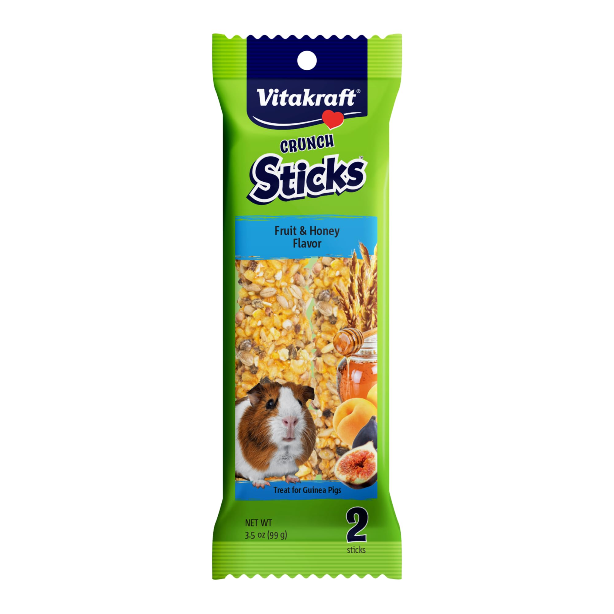Vitakraft conejo de indias palitos frutales y miel para recompensa sabrosa