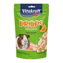 Vitakraft Gotas Naranja para Cobayas: recompensa sabrosa con yogur y naranja.