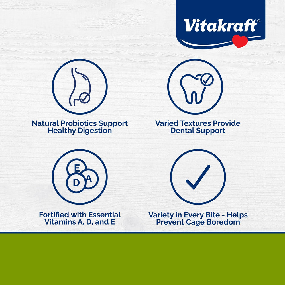 Vitakraft Menu Premium Cobaya Pellets con Probióticos: apoyo natural para el sistema digestivo