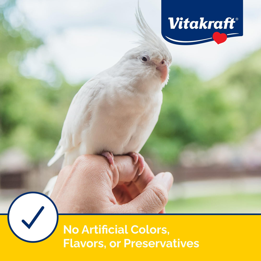 Vitakraft Mini-Pop espiga de maíz para aves, aporta nutrientes naturales en cada bocado.