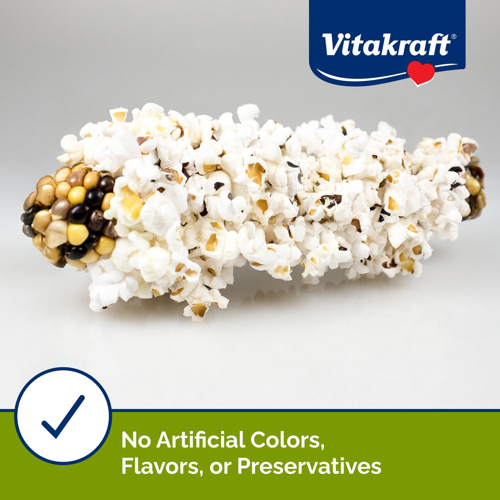Vitakraft Mini Pops: maíz en mazorca, simple y natural sin aditivos.