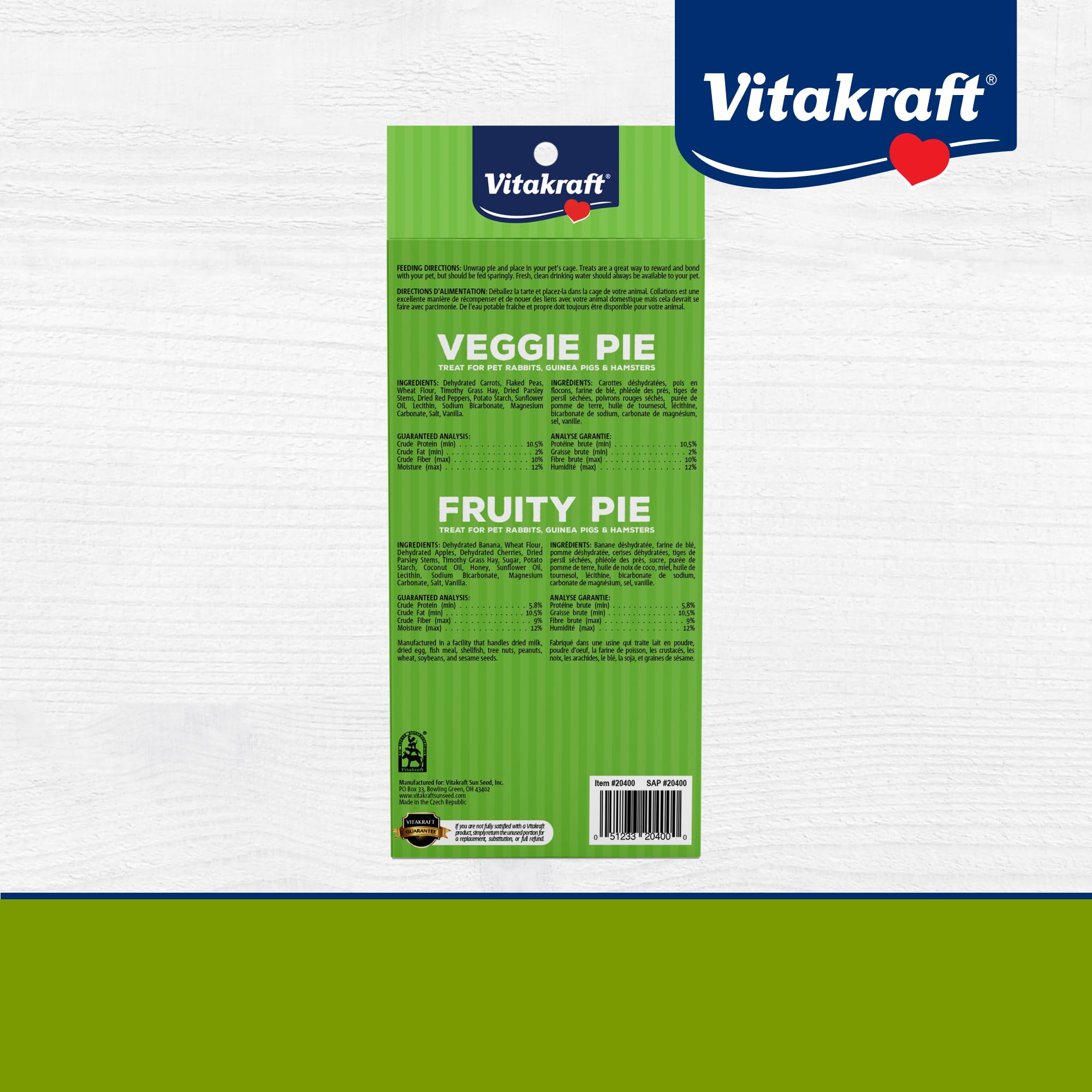 Vitakraft Pie Diseñado por Expertos: cuidado de mascotas pequeñas.