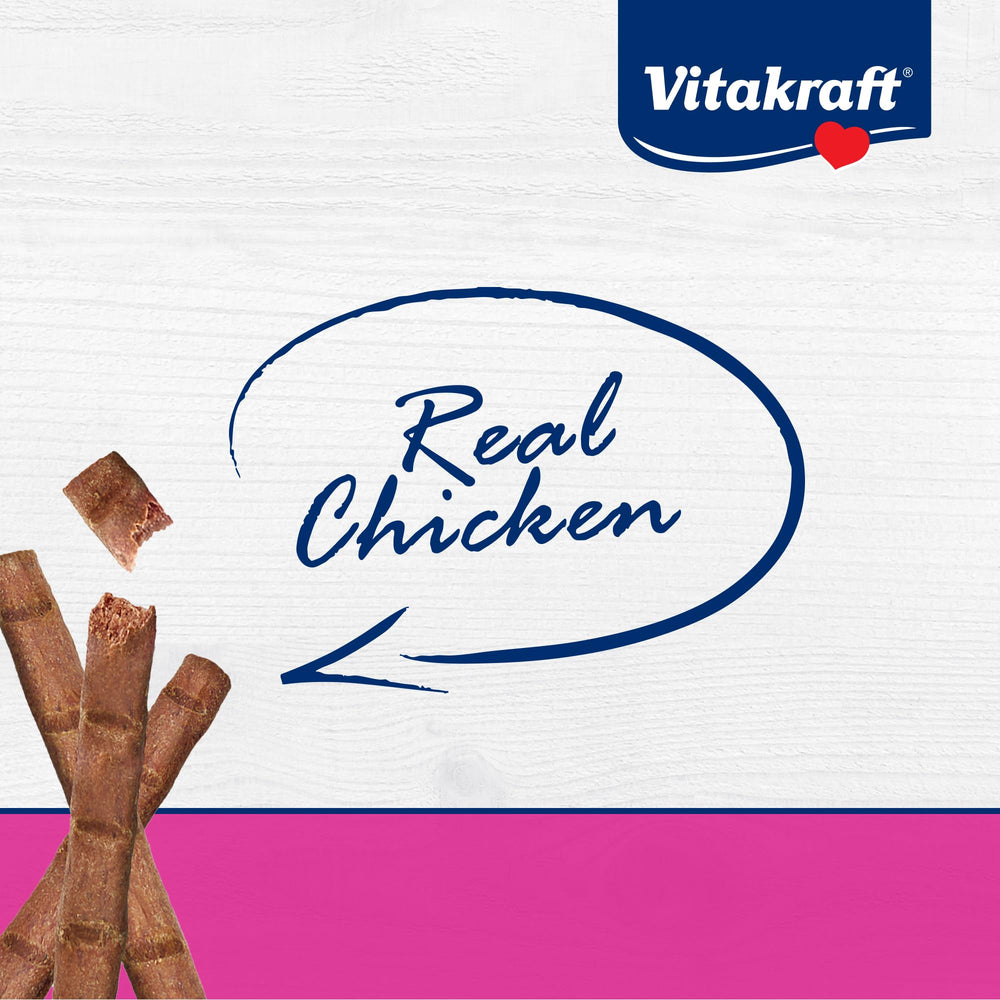 Vitakraft PurrSticks con taurina para apoyar la salud cardíaca y visión
