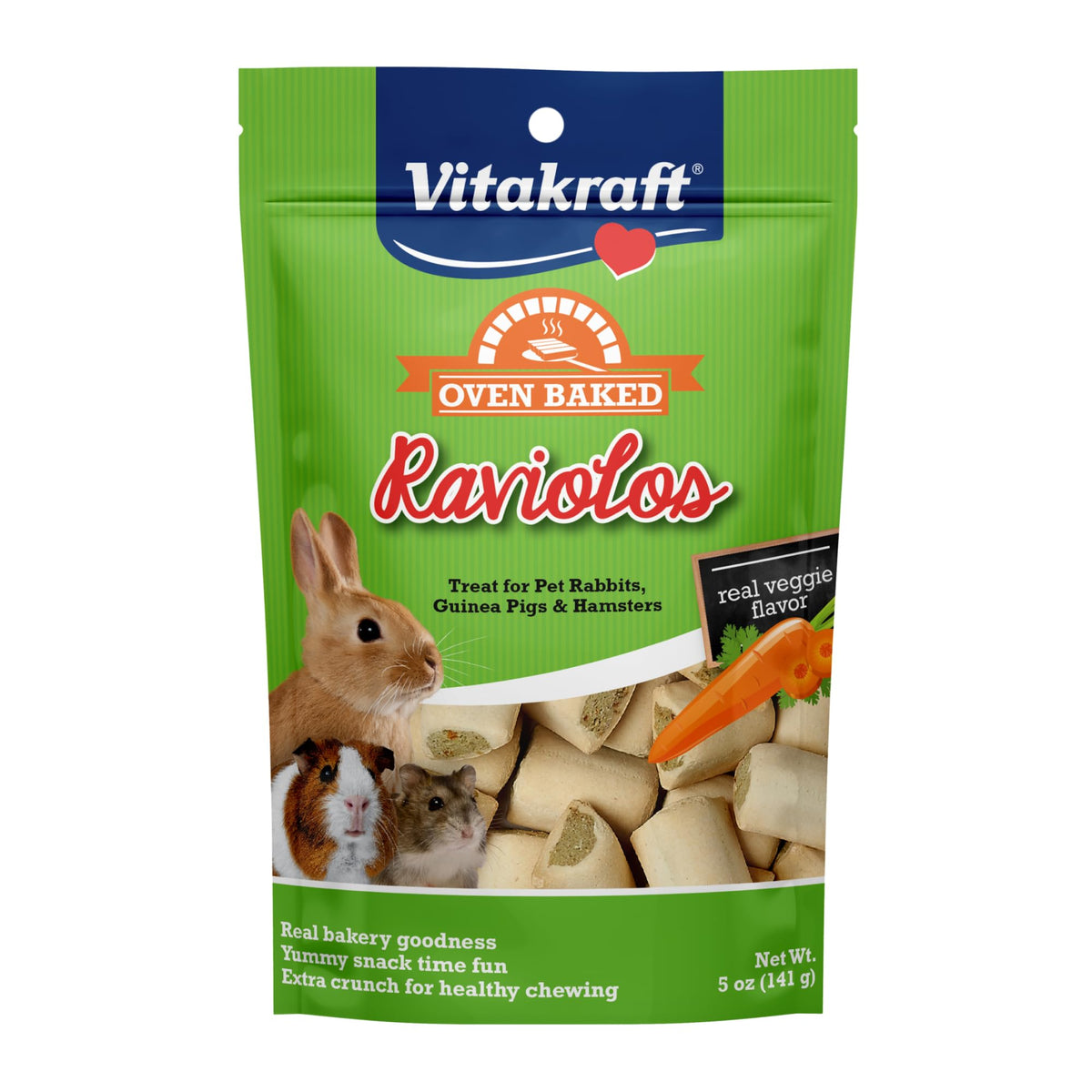 Vitakraft Raviolos cáscara crujiente para masticar y entretener