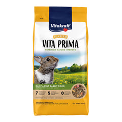 Vitakraft Sunseed Vita Prima para conejos, bolsa de 8 lb, fuente diaria de nutrición.