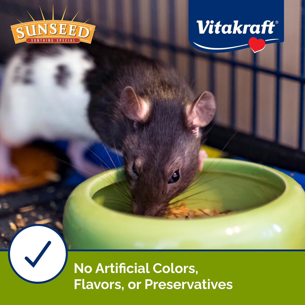 Vitakraft Sunseed Vita Prima: envase sin colorantes ni conservantes artificiales.