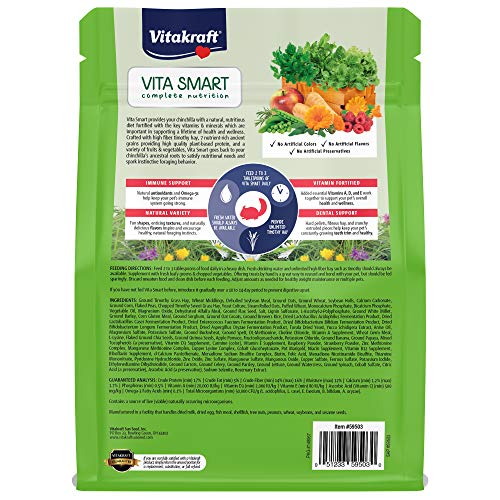 Vitakraft Vita Smart: forraje con frutas y verduras que estimula la actividad natural