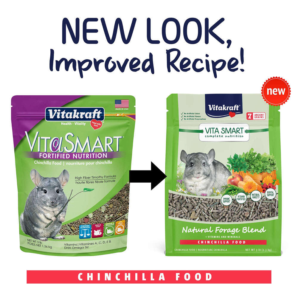 Vitakraft Vita Smart: heno de timothy primer ingrediente para salud digestiva