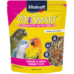 Vitakraft VitaSmart para loros pequeños con verduras reales para dieta variada.