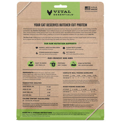 Vital Essentials conejo crudo mini-nibs para nutrición completa