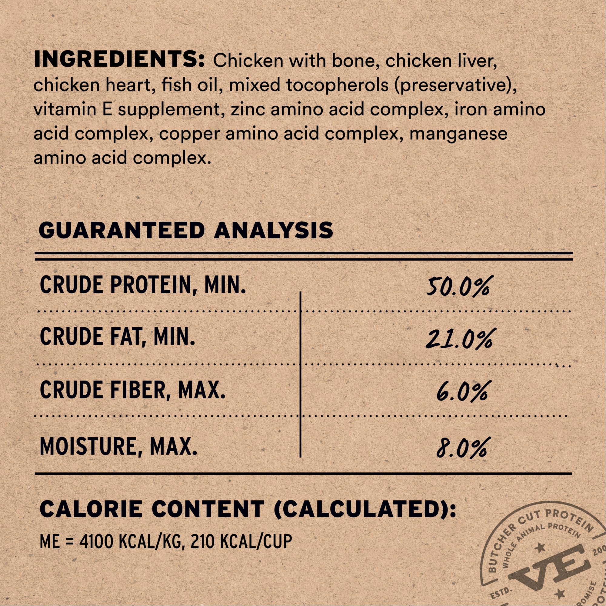Proteína entera de pollo de EE. UU. Vital Essentials