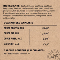 Vital Essentials textura suave rehidratada para mayor humedad durante la comida