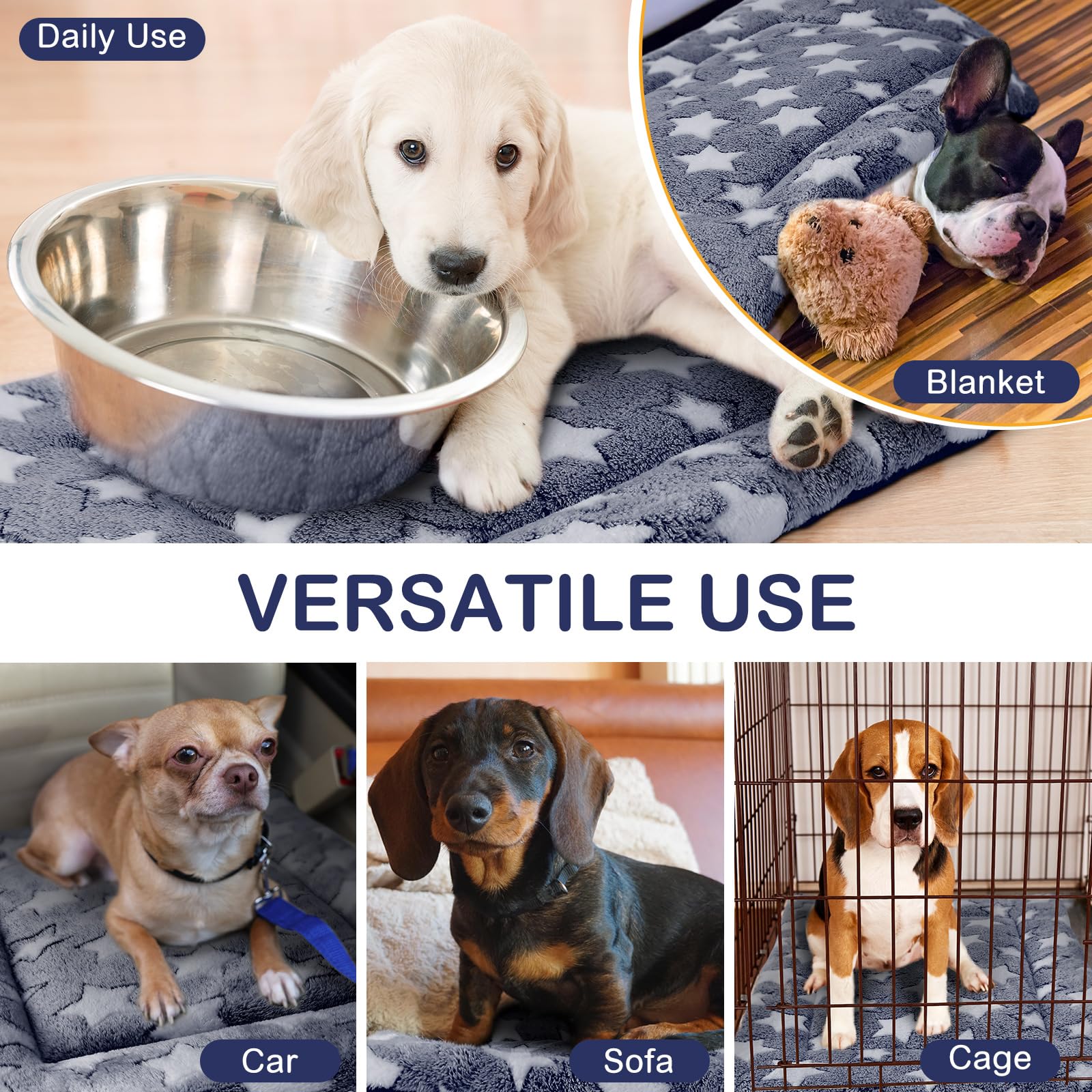 Base antideslizante VitalCozy: mantiene la colchoneta en su sitio.