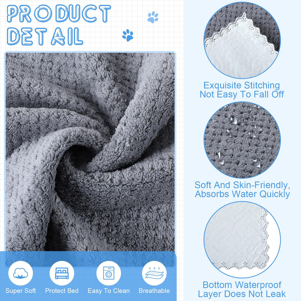 VitalCozy forro absorbente impermeable jaula gris: protege muebles y suelos.