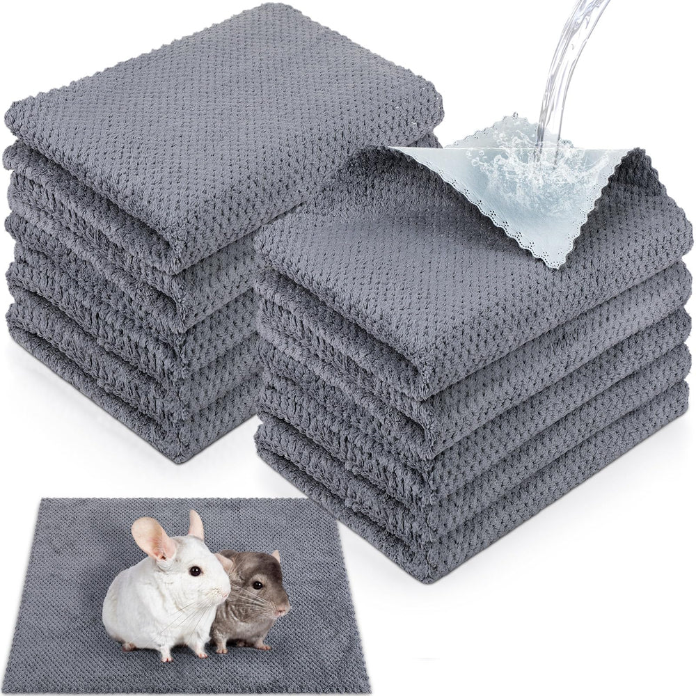 VitalCozy forro jaula cobaya 12x12 gris: cómodo y absorbente.