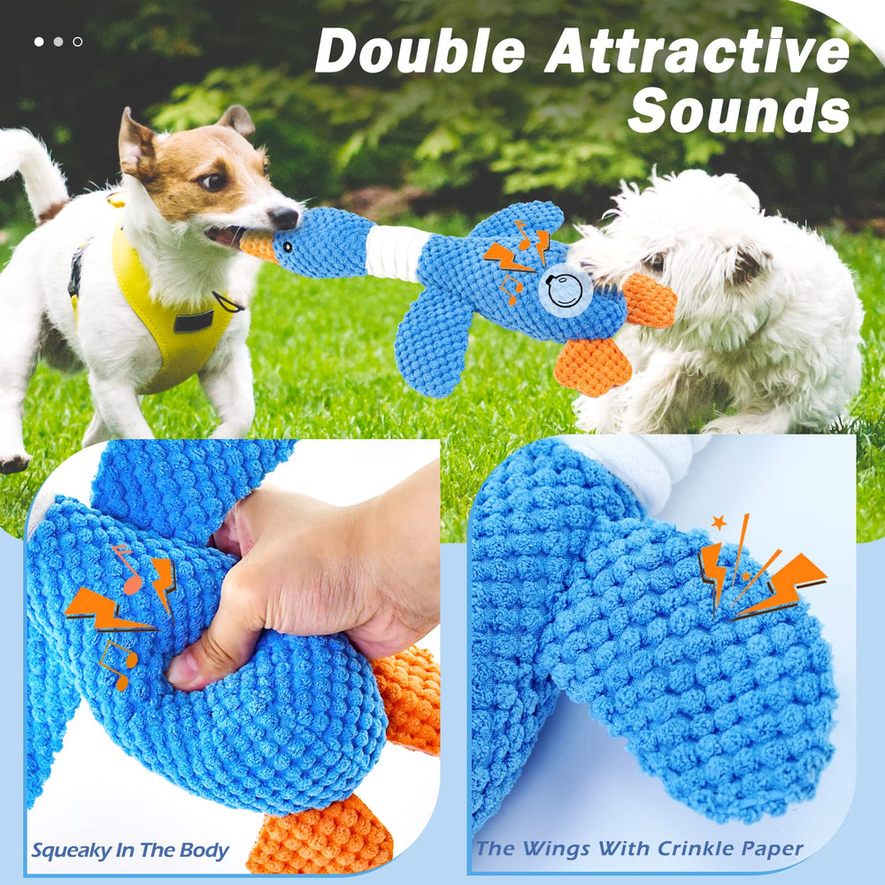 Vitscan Goose Tough juguete de dentición para cachorros suave y seguro