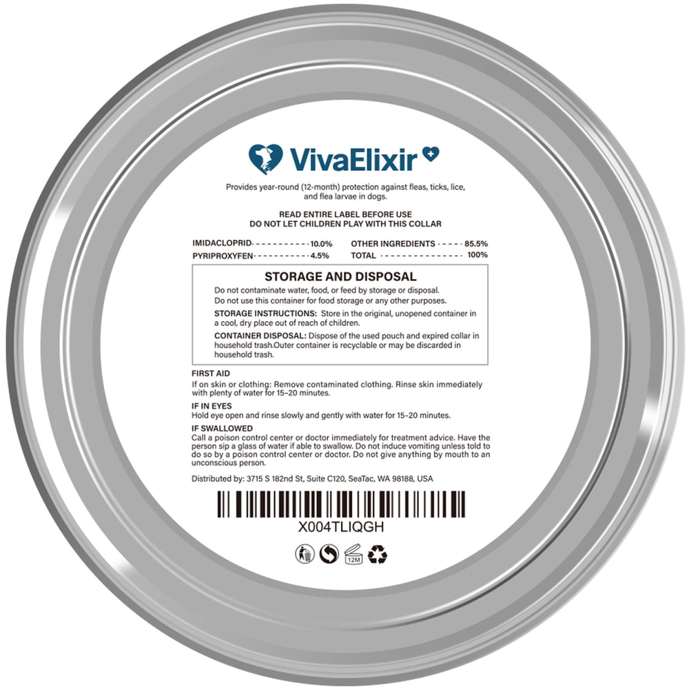 VivaElixir collar duradero para protección continua