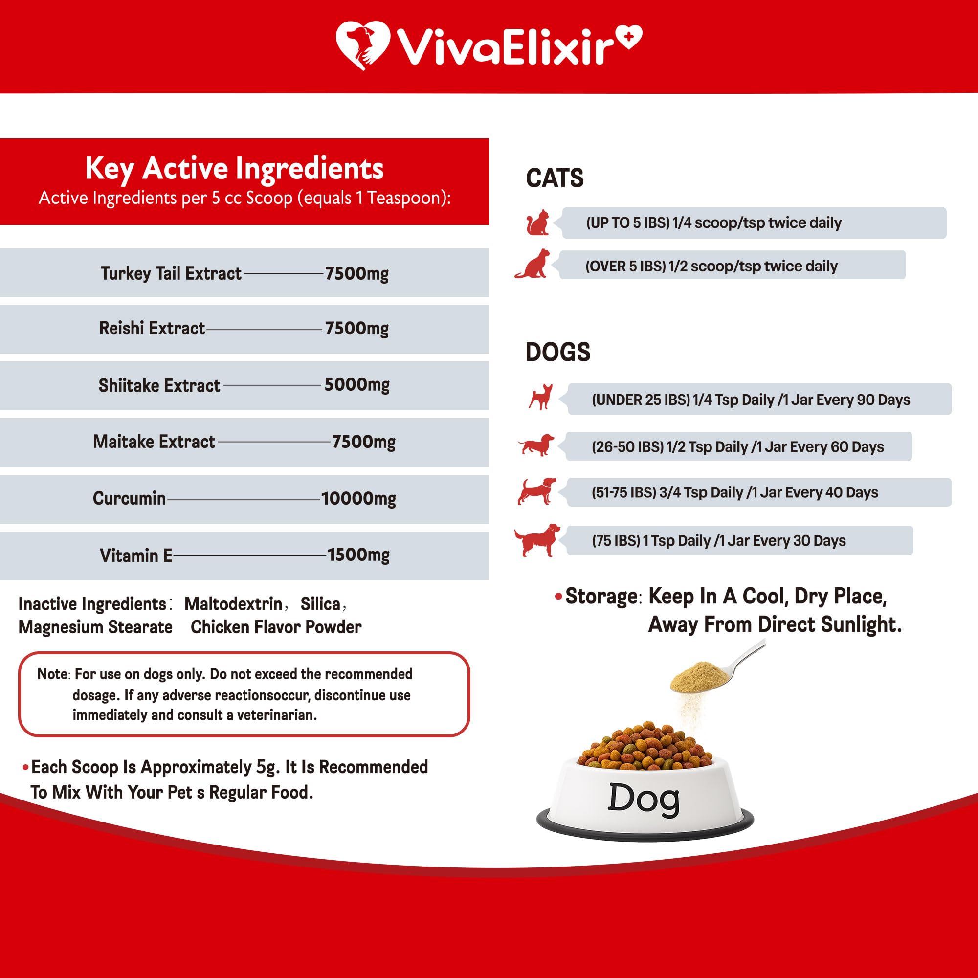 VivaElixir Polvo Hongos Dosis Diaria, dosis conveniente para tu rutina.