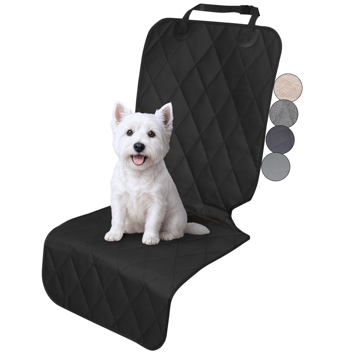 VIVAGLORY cobertor de asiento delantero para perros, protege asientos y reduce pelos