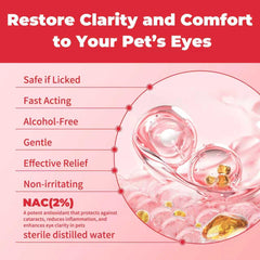 Aprobadas por veterinarios: VivaElixir ofrece alivio diario para ojos.