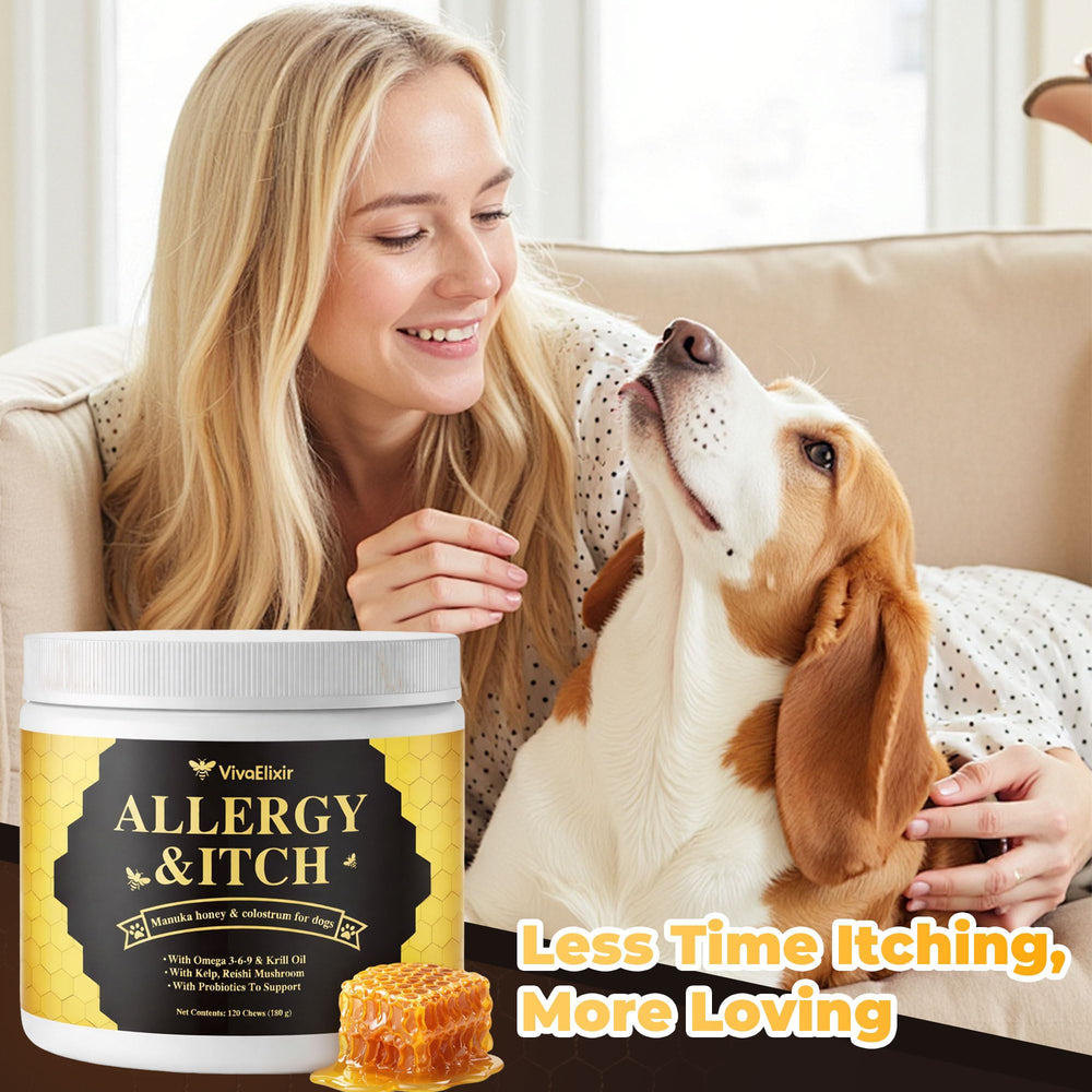 VivaElixir Manuka para perros: dosis diarias fáciles con las comidas