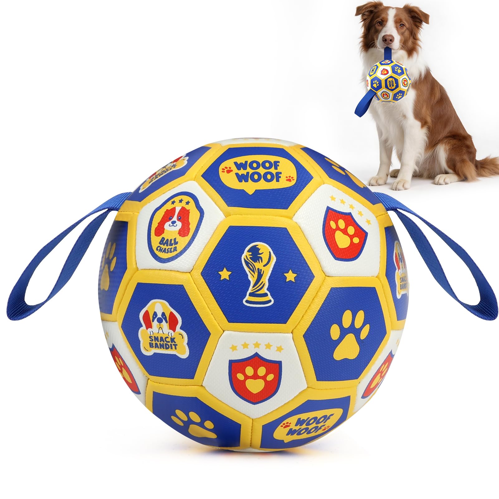 La pelota Vivifying de 6 pulgadas para perros favorece juego activo y coordinación.